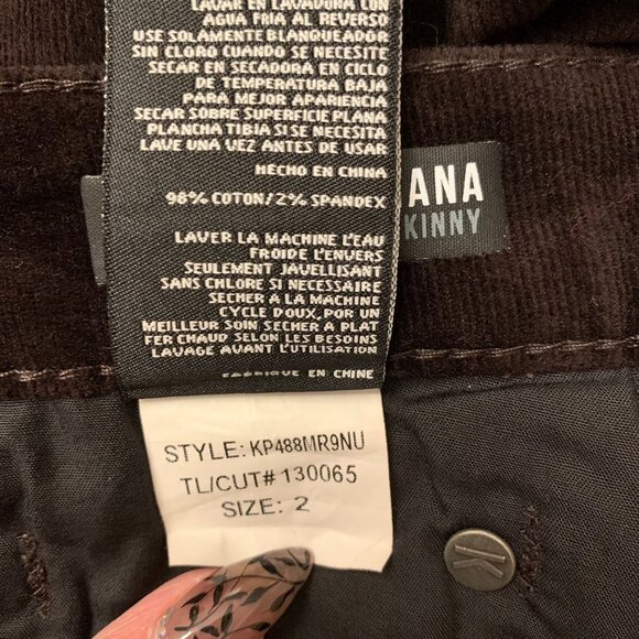 NWT Kut from the Kloth Diana Relaxed Fit Skinny Jean Size 2 Brown - Picture 12 of 12
